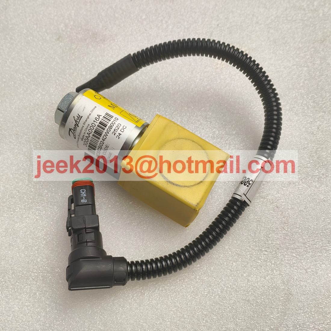29050025363 SOLENOID VALVE FIT FOR SDLG L968F WHEEL LOADER 300AA00016A