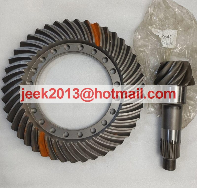 XCMG 275300121 275300120 REAR BEVEL GEAR SET FOR XCMG LW600FV LW600GV WHEEL LOADER