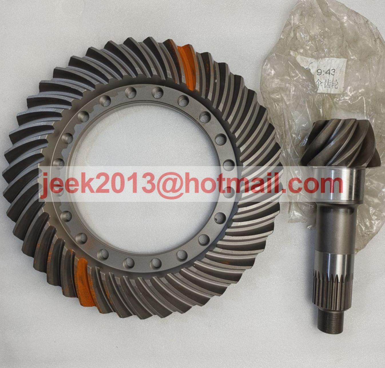 XCMG 275300121 275300120 REAR BEVEL GEAR SET FOR XCMG LW600FV LW600GV WHEEL LOADER