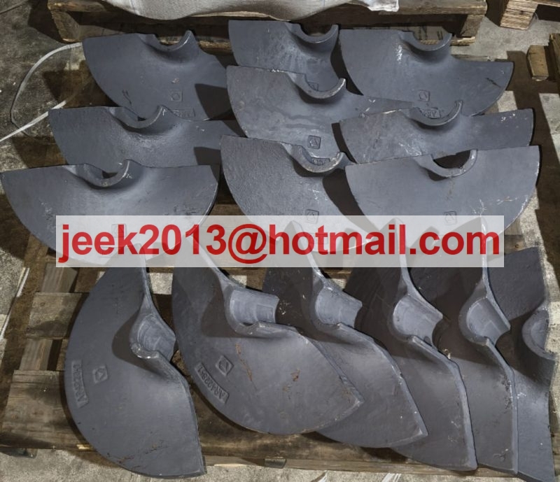XCMG RP603 RP903 PAVER PARTS WEAR PLATES 209901242 209901243 209901244 209901245 209901246 209901247